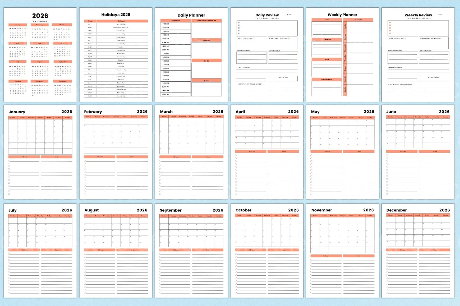 Small Business Planner 2024 - CraftNest - Digital Crafting and Art