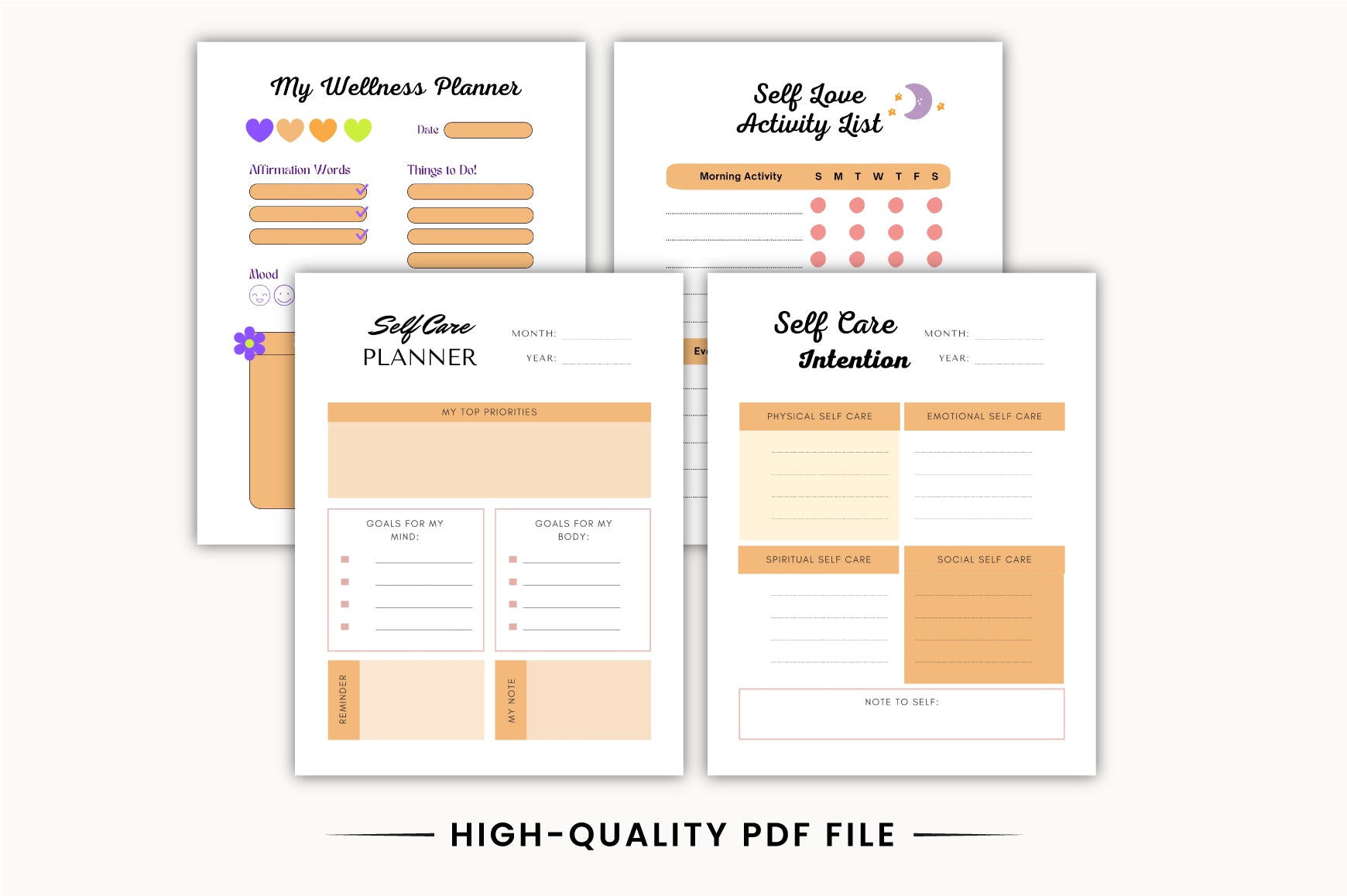 Self Love Healing Workbook