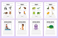Animals Activity Workbook - CraftNest - Digital Crafting and Art