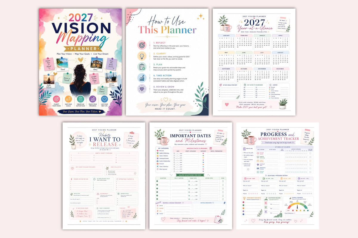 Vision Mapping Planner 2027