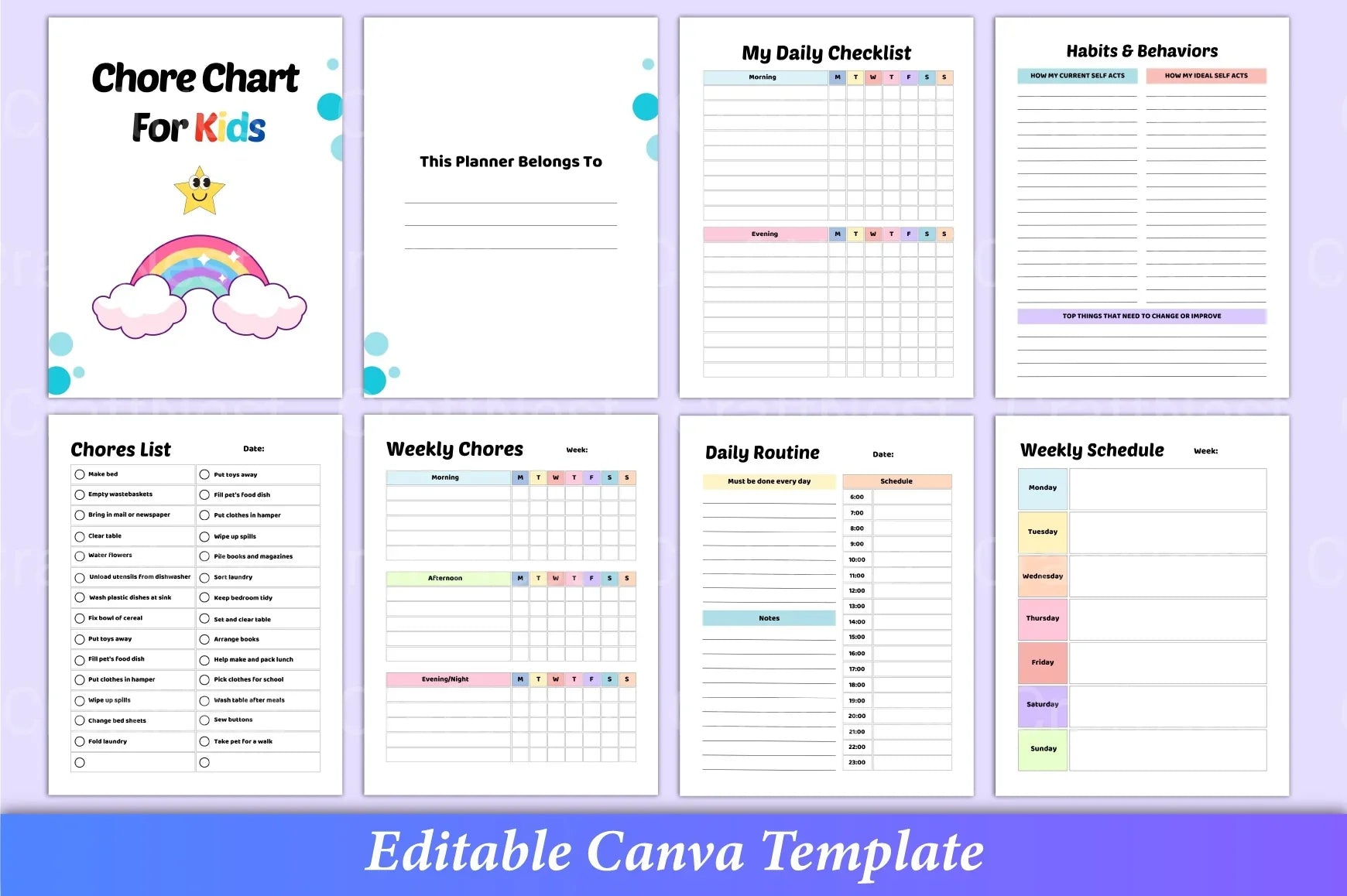 Chore Chart for Kids: Organize and Motivate - CraftNest - Digital Crafting and Art