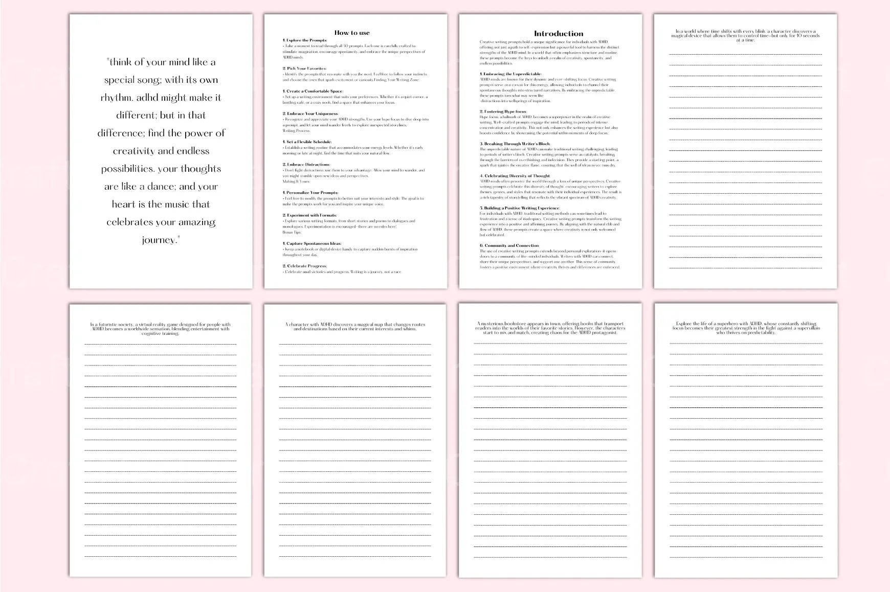 ADHD Creative Prompts for Enhanced Focus and Imagination - CraftNest - Digital Crafting and Art
