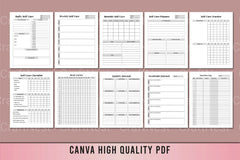 Mental Health Self-Care Planner - CraftNest - Digital Crafting and Art