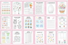 Easter Activity Coloring Book for Kids - CraftNest - Digital Crafting and Art