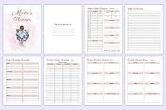 Mom Planner Canva Template - CraftNest - Digital Crafting and Art