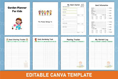 Garden Planner for Kids - CraftNest - Digital Crafting and Art