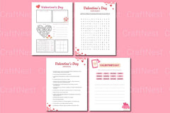 Valentine's Day Coloring Book for Kids - CraftNest - Digital Crafting and Art