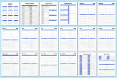 Medical Planner Template - CraftNest - Digital Crafting and Art