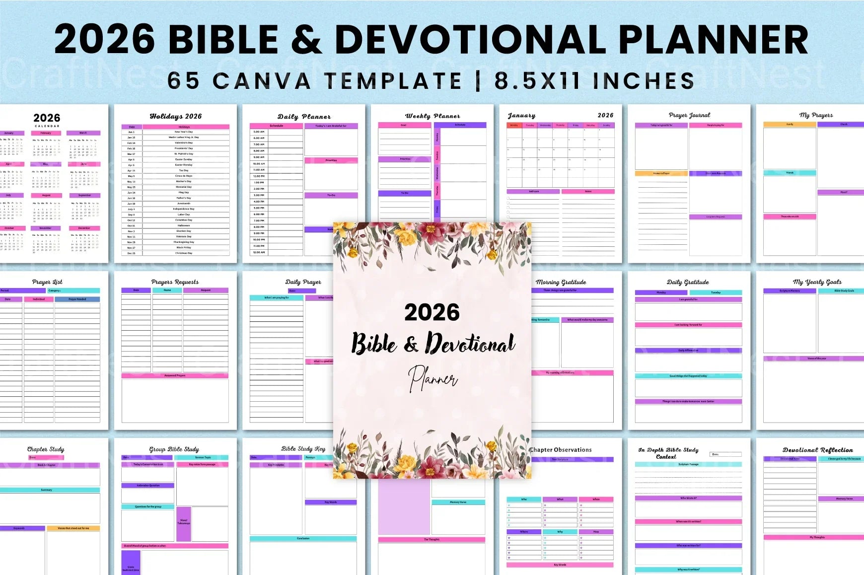 Best Selling Bible Prayer Guide - CraftNest - Digital Crafting and Art