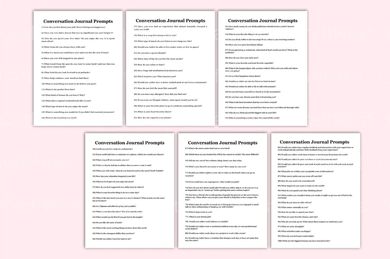 Engaging Conversation Prompts for Meaningful Discussions - CraftNest - Digital Crafting and Art