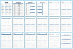 Business Workbook Template for Success - CraftNest - Digital Crafting and Art