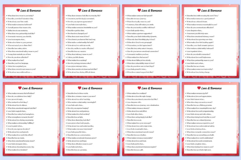 Valentine's Day Creative Prompts - CraftNest - Digital Crafting and Art
