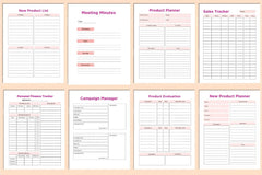 Side Hustle Planner - CraftNest - Digital Crafting and Art
