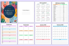 Wellness Lifestyle Organizer - CraftNest - Digital Crafting and Art