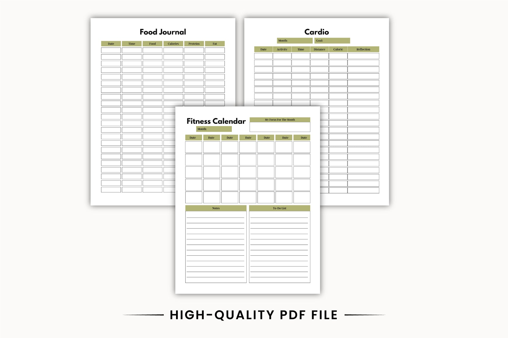 Wellness Self-Care Planner