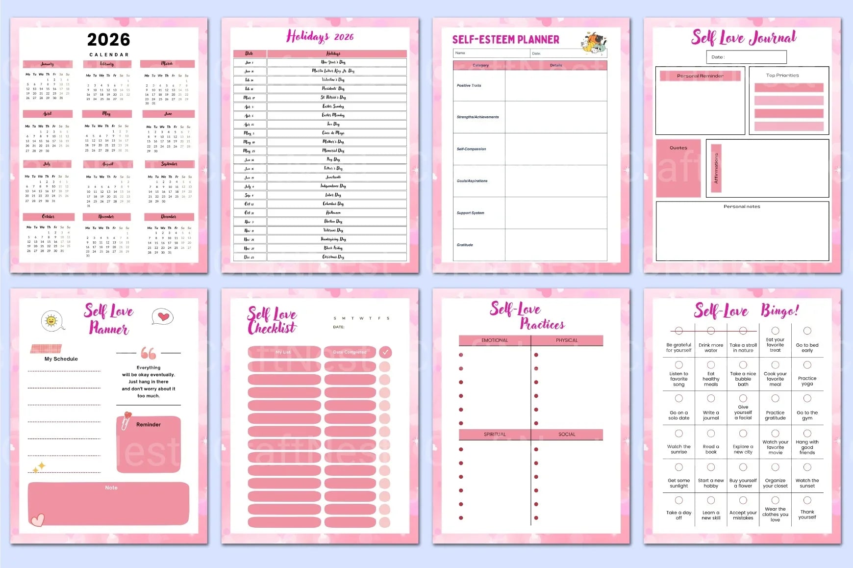 Self Esteem Workbook for Kids - CraftNest - Digital Crafting and Art