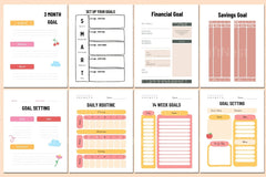 Goal Planning Workbook for Success - CraftNest - Digital Crafting and Art