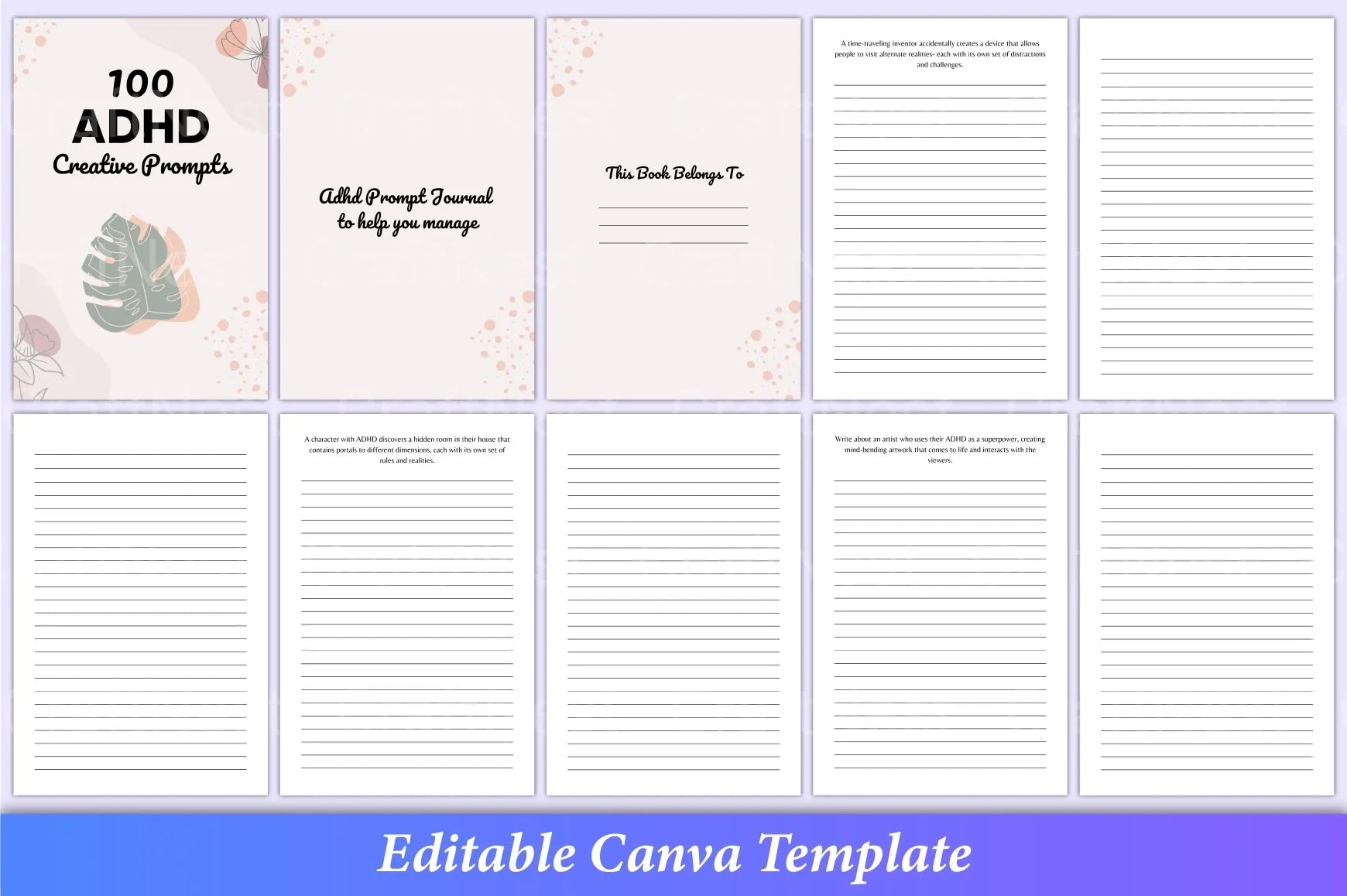ADHD Creative Writing Prompts for Inspiration - CraftNest - Digital Crafting and Art