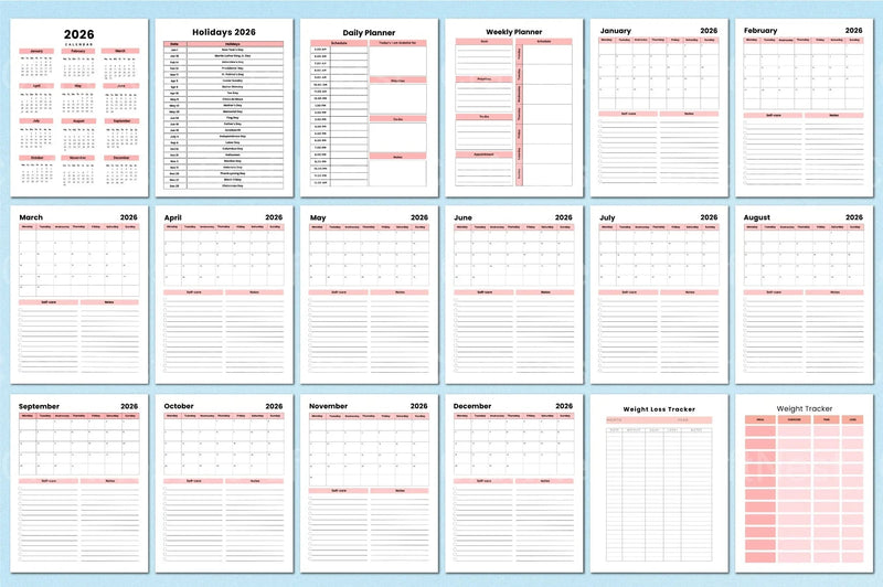 Fitness Meal Planner Guide - CraftNest - Digital Crafting and Art
