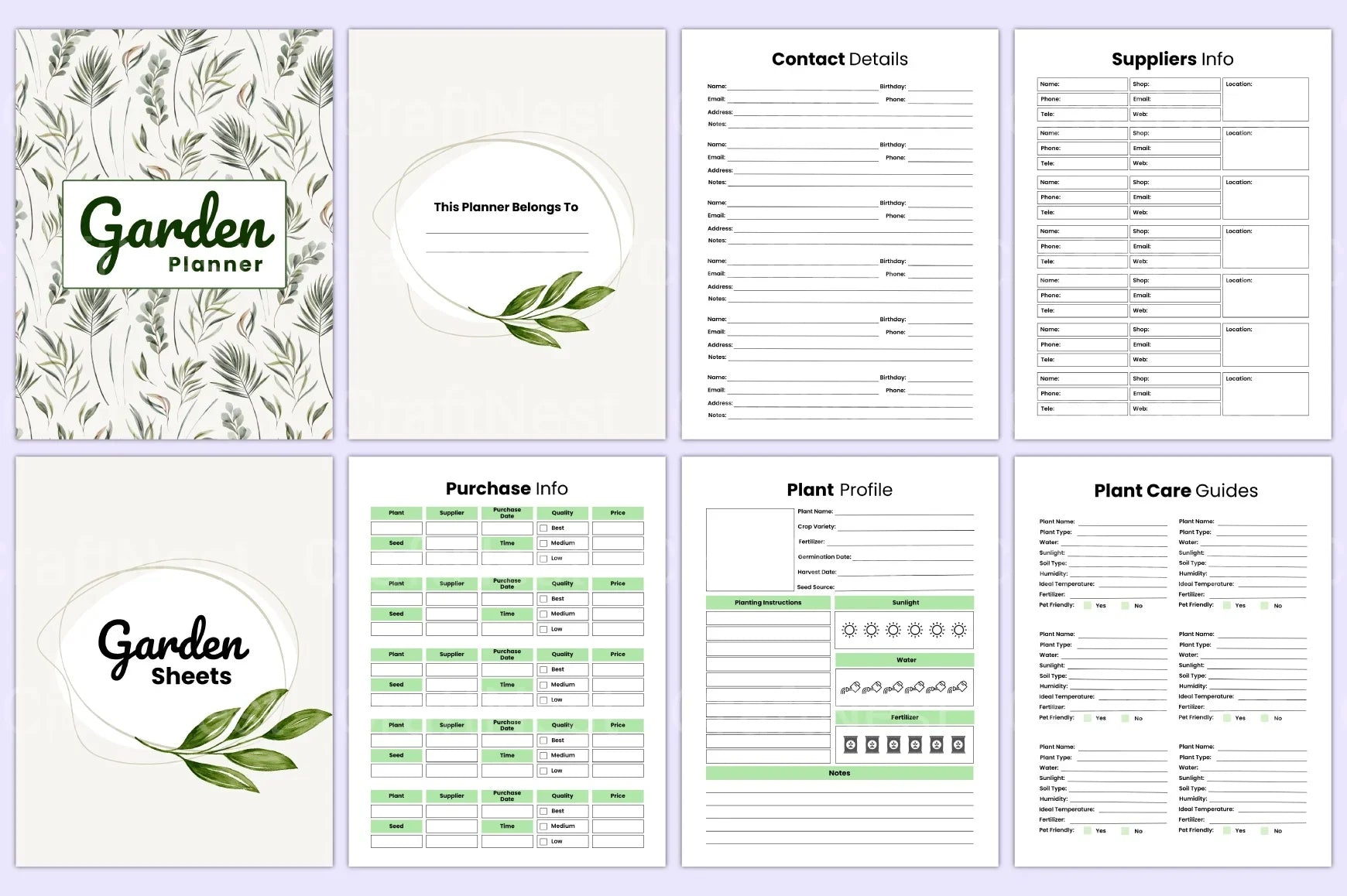 Ultimate Garden Planner - CraftNest - Digital Crafting and Art