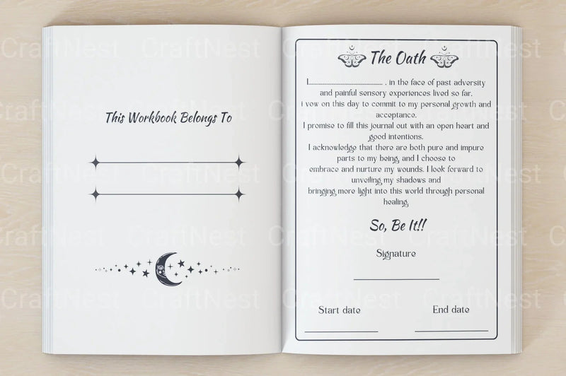 Shadow Work Workbook Guide - CraftNest - Digital Crafting and Art