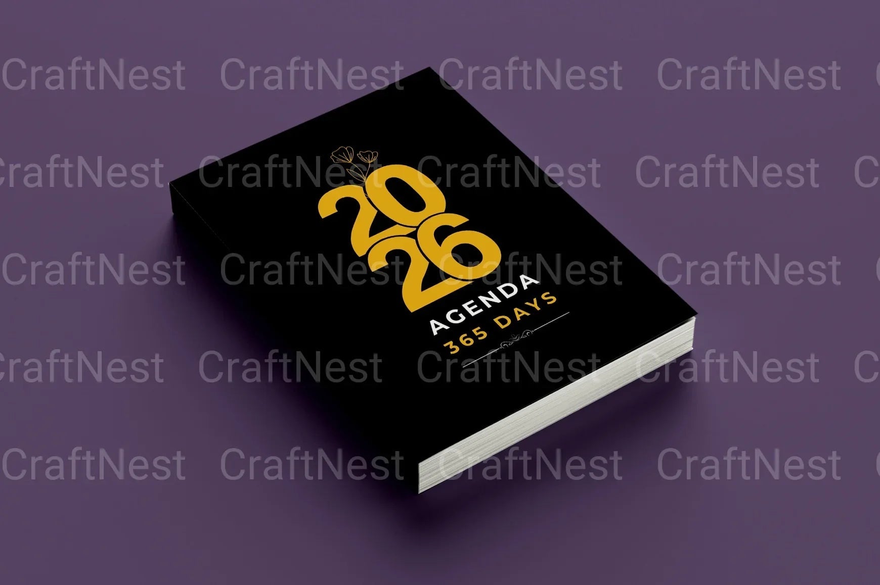 Daily Agenda Planner - CraftNest - Digital Crafting and Art