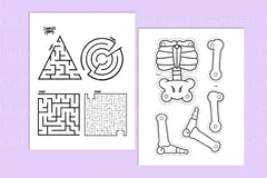 Halloween Activity Book for Kids - CraftNest - Digital Crafting and Art