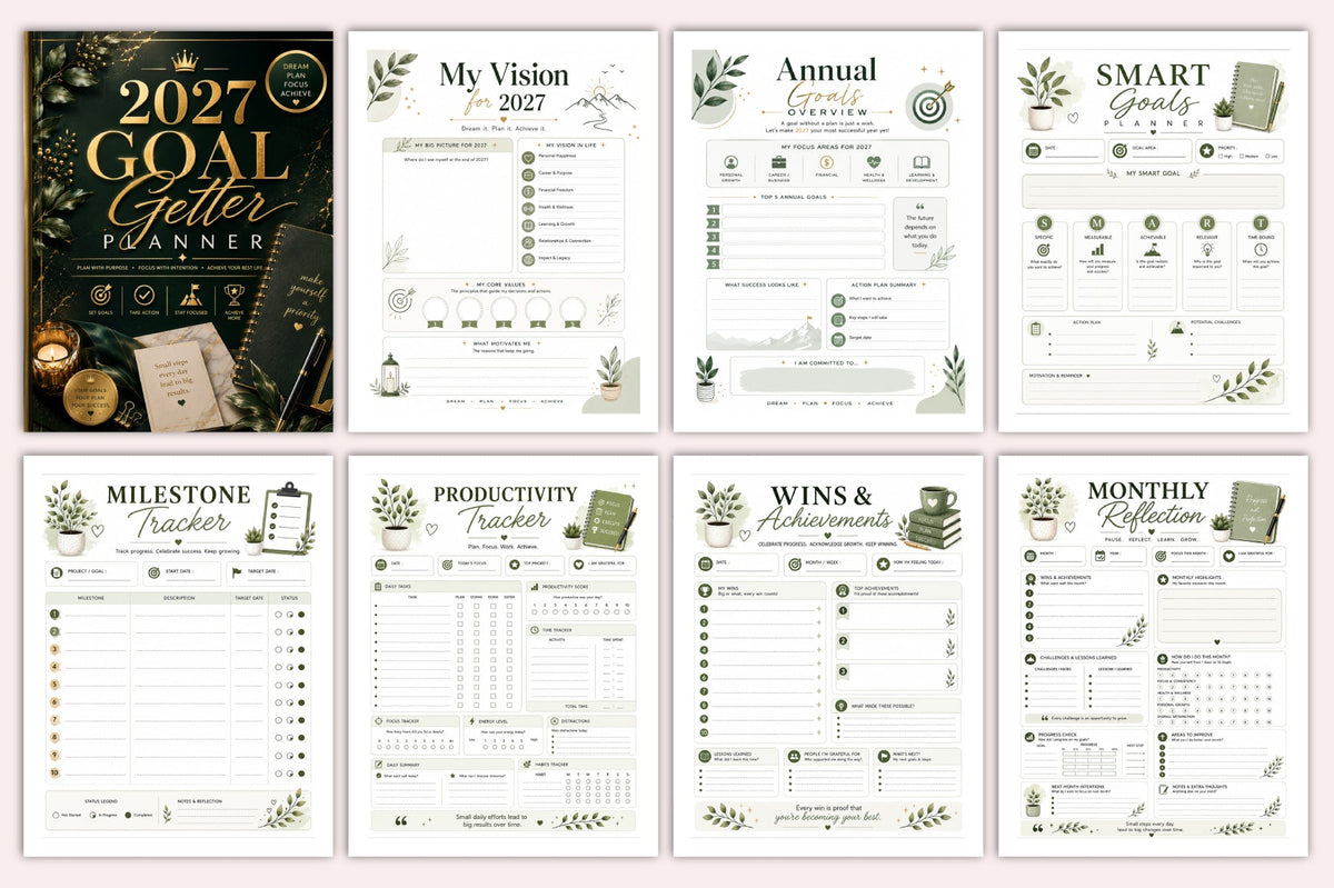 Goal Getter Planner 2027