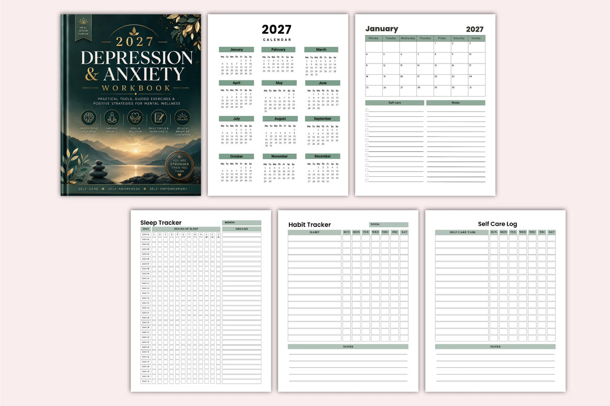 Depression Anxiety Workbook 2027