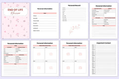 End of Life Planner Guide - CraftNest - Digital Crafting and Art
