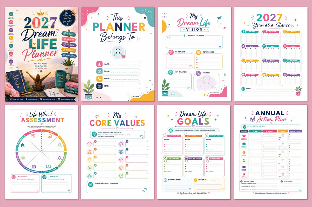 Dream Life Planner 2027
