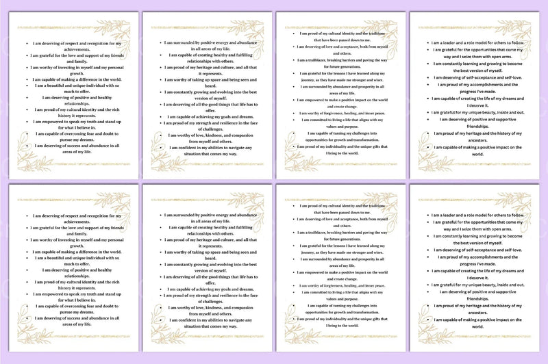 100 Positive Affirmations for Empowering Black Women - CraftNest - Digital Crafting and Art