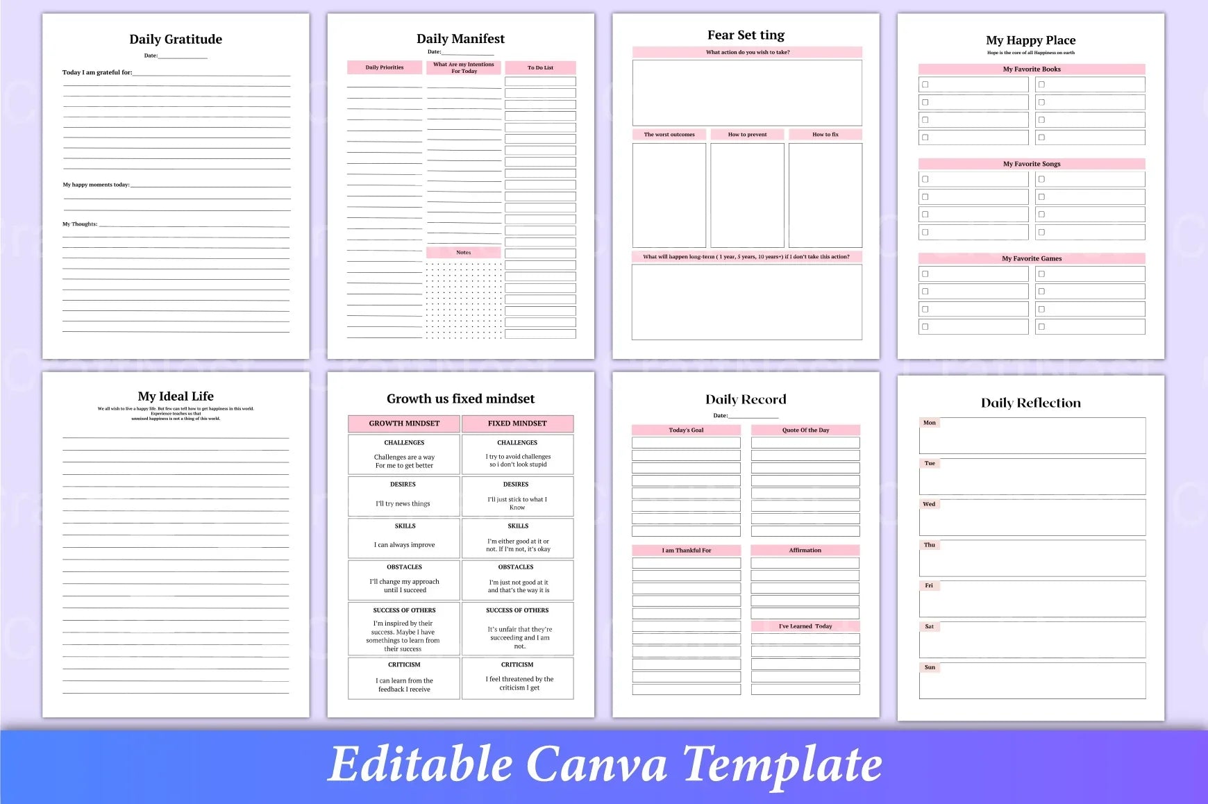 Ultimate ADHD Self-Care Planner - CraftNest - Digital Crafting and Art