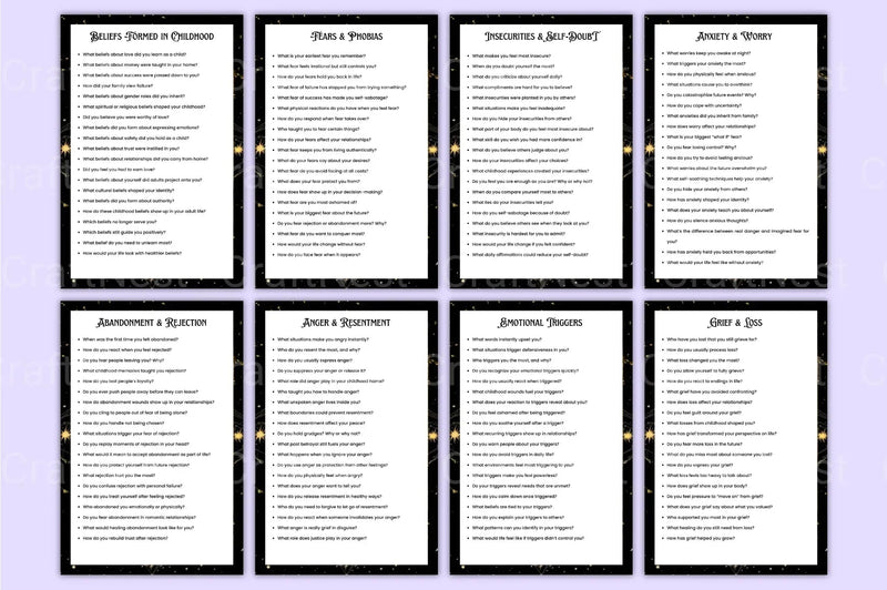 Shadow Work Prompts for Personal Growth - CraftNest - Digital Crafting and Art