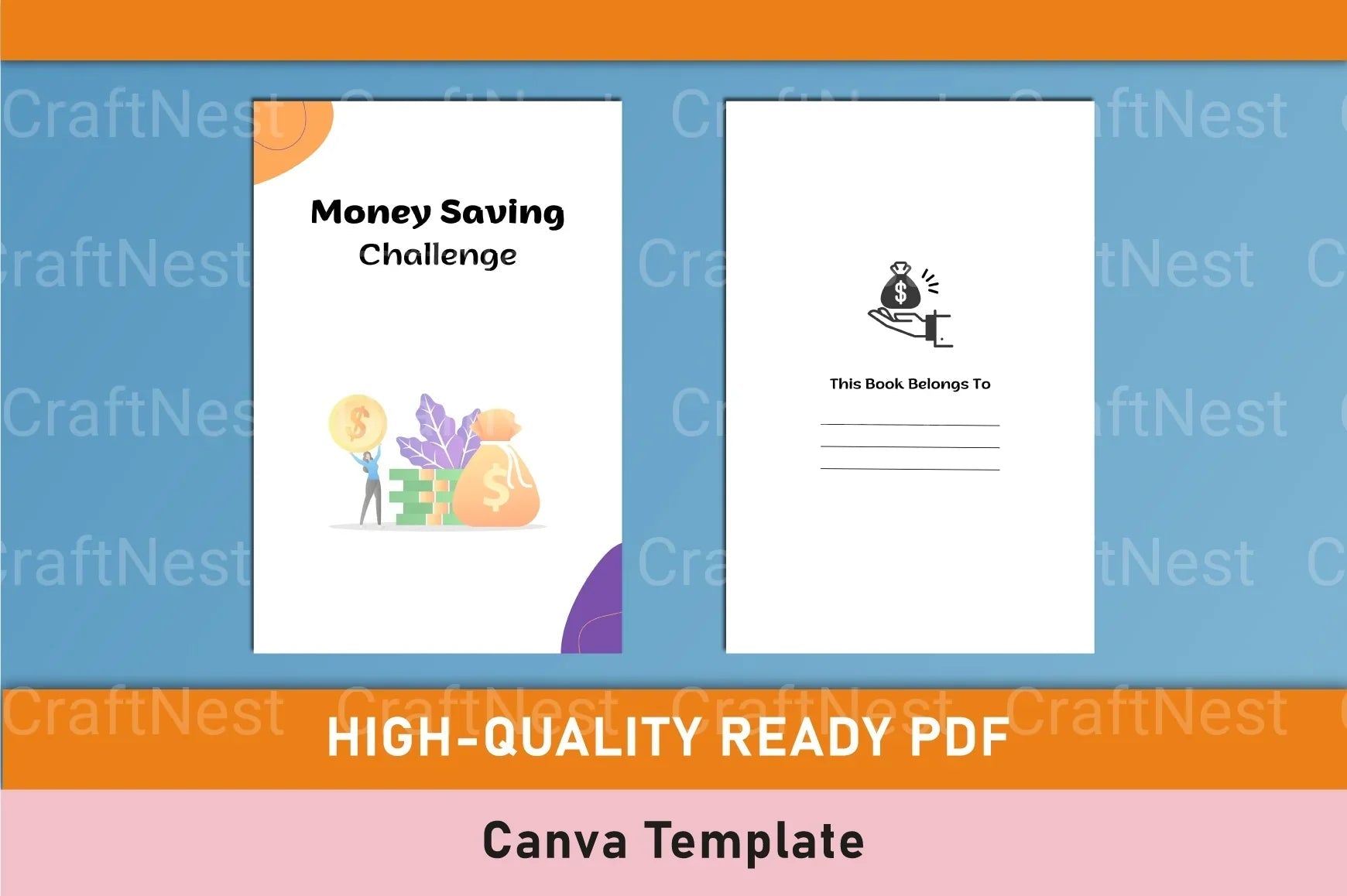 Money Saving Challenge Guide - CraftNest - Digital Crafting and Art