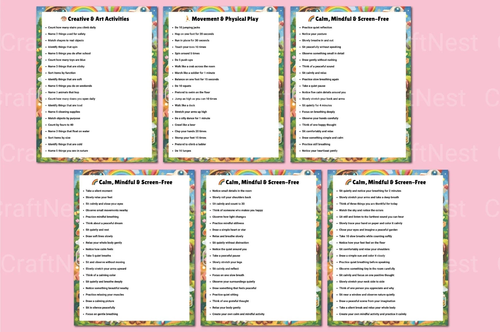 Creative Kids Activity Prompts for Fun and Learning - CraftNest - Digital Crafting and Art