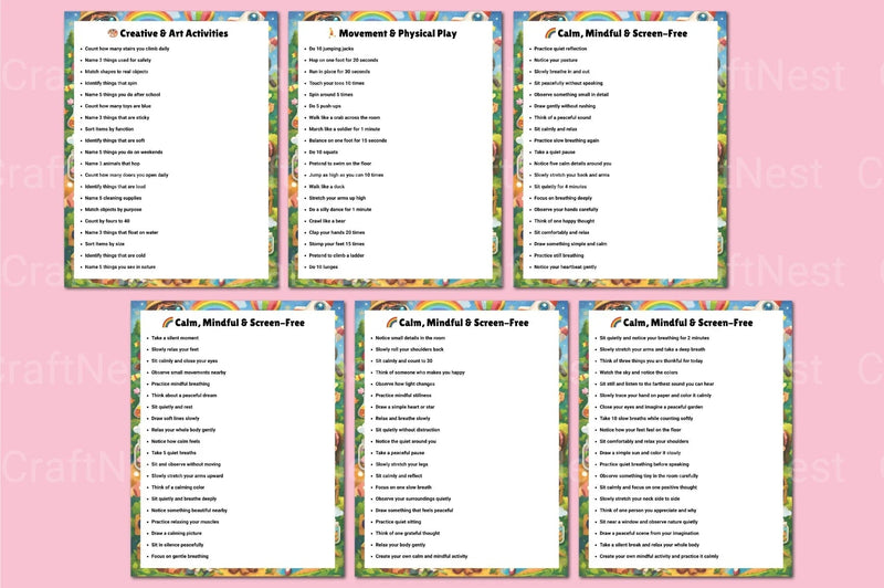 Creative Kids Activity Prompts for Fun and Learning - CraftNest - Digital Crafting and Art