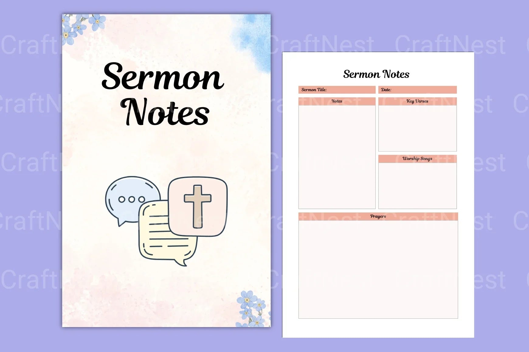 Sermon Notes: Insights and Reflections - CraftNest - Digital Crafting and Art
