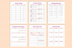 Side Hustle Planner - CraftNest - Digital Crafting and Art