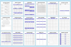 Budget Financial Planner - CraftNest - Digital Crafting and Art
