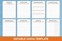 Pet Care Planner: Organize Your Pet's Needs - CraftNest - Digital Crafting and Art