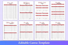 Christmas Planner Canva Interior Design - CraftNest - Digital Crafting and Art