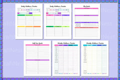 Self Care Planner for Personal Wellbeing - CraftNest - Digital Crafting and Art