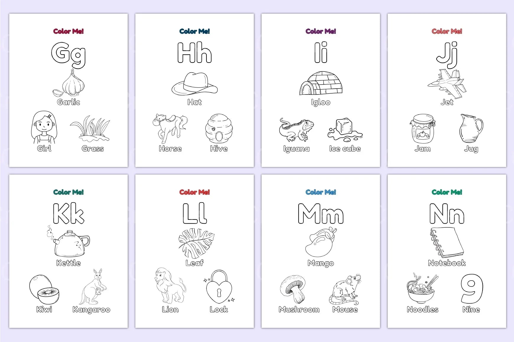 Coloring Book for Kids - CraftNest - Digital Crafting and Art