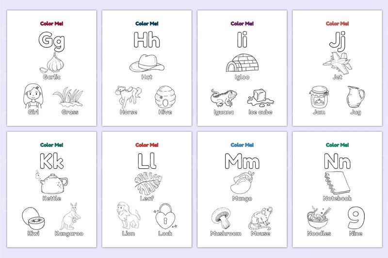 Coloring Book for Kids - CraftNest - Digital Crafting and Art