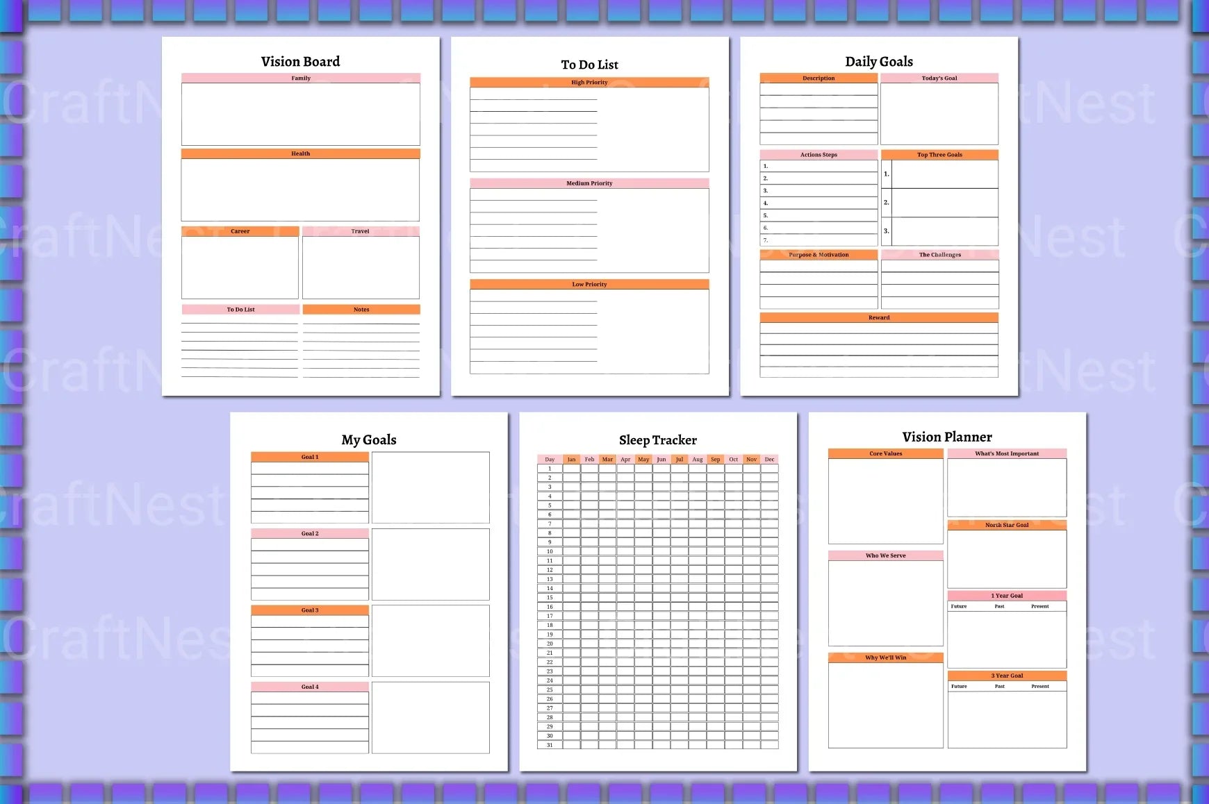 Ultimate Life Planner - CraftNest - Digital Crafting and Art