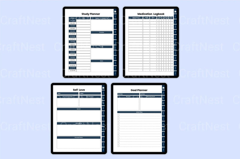 Mental Health Workbook for Personal Growth - CraftNest - Digital Crafting and Art