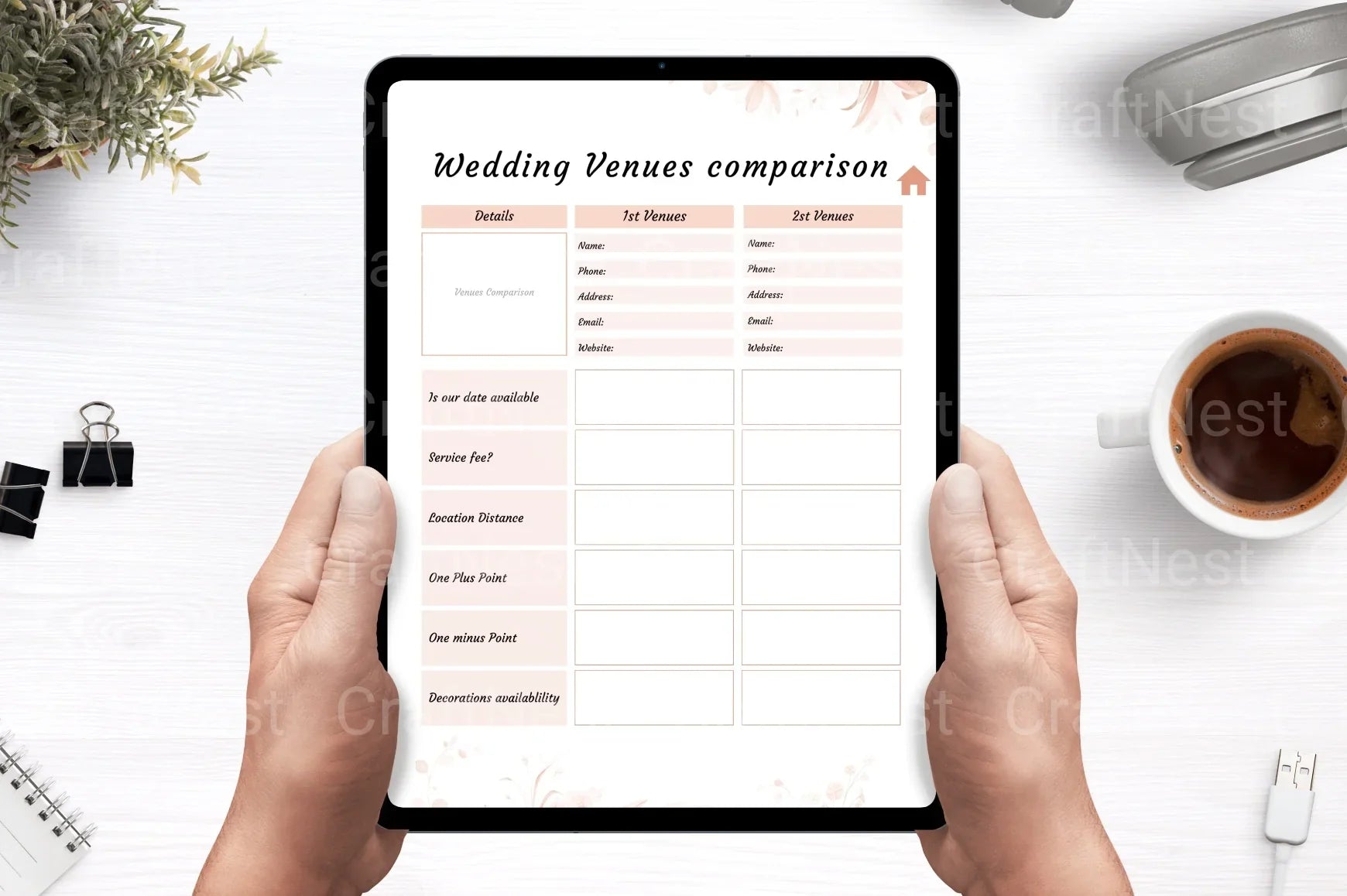 Wedding Planner Essentials Guide - CraftNest - Digital Crafting and Art