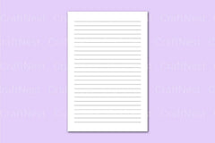 Lined 6x9 Notebook - CraftNest - Digital Crafting and Art