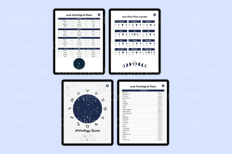 Moon Astrology Guide - CraftNest - Digital Crafting and Art